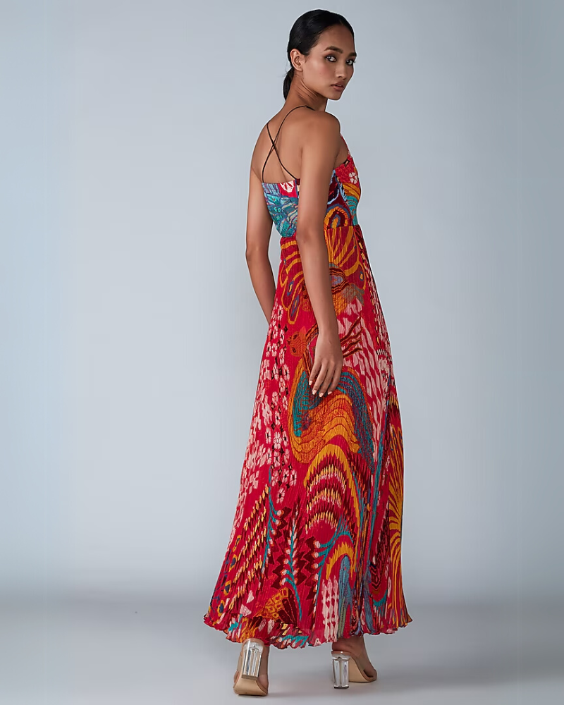 Holi Color Sling Maxi Dress - Chic Rio