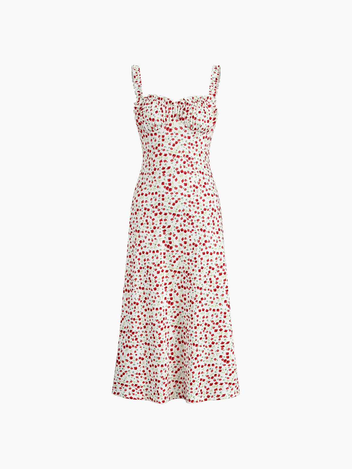 Cami Floral Bohemian Vacation Midi Dress - Chic Rio