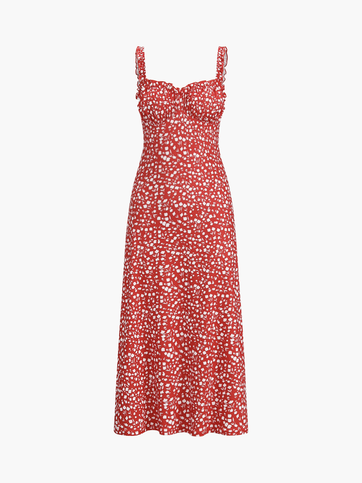 Cami Floral Bohemian Vacation Midi Dress - Chic Rio