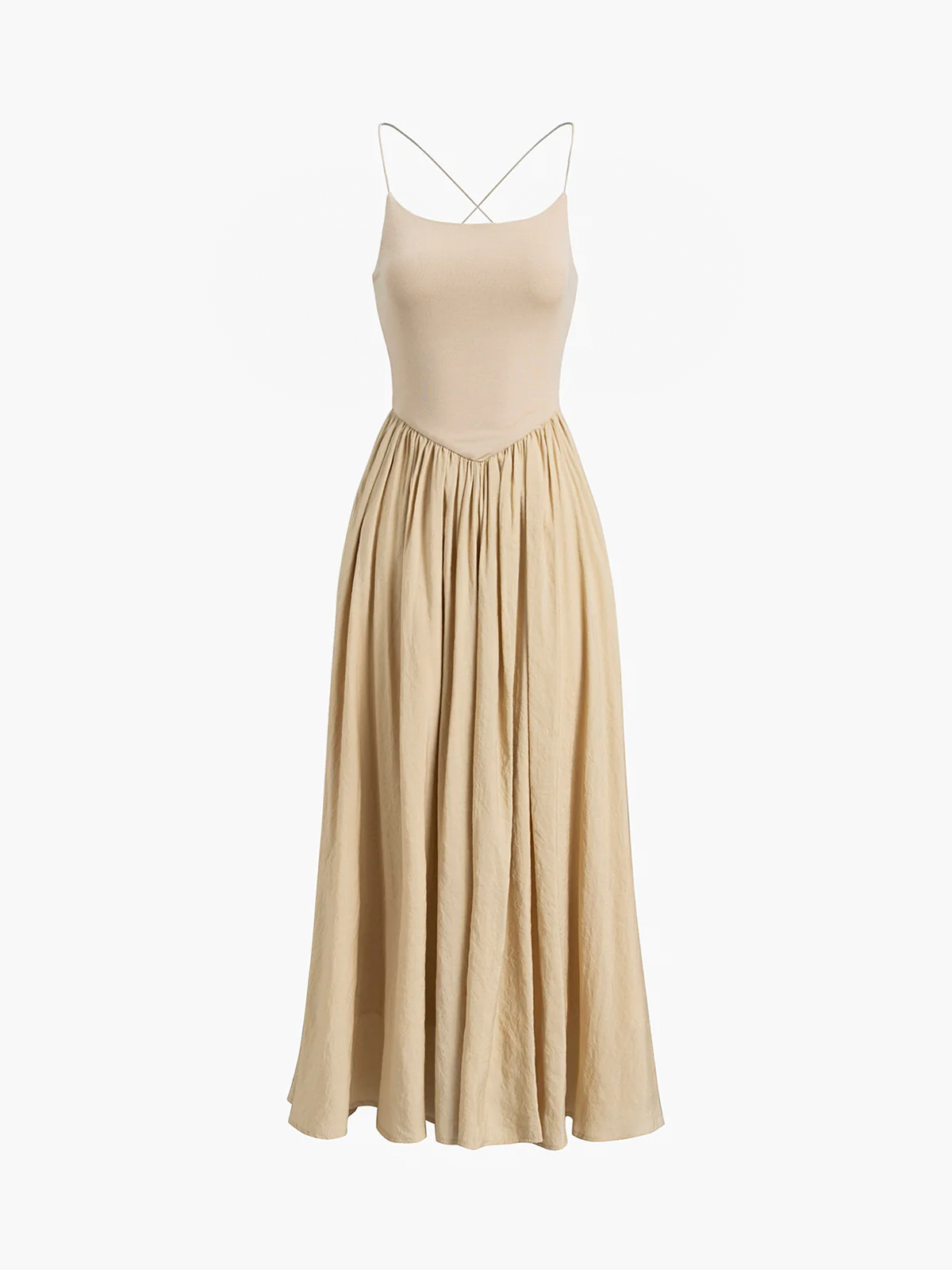 Open Back Midi Tank Dress - Chic Rio