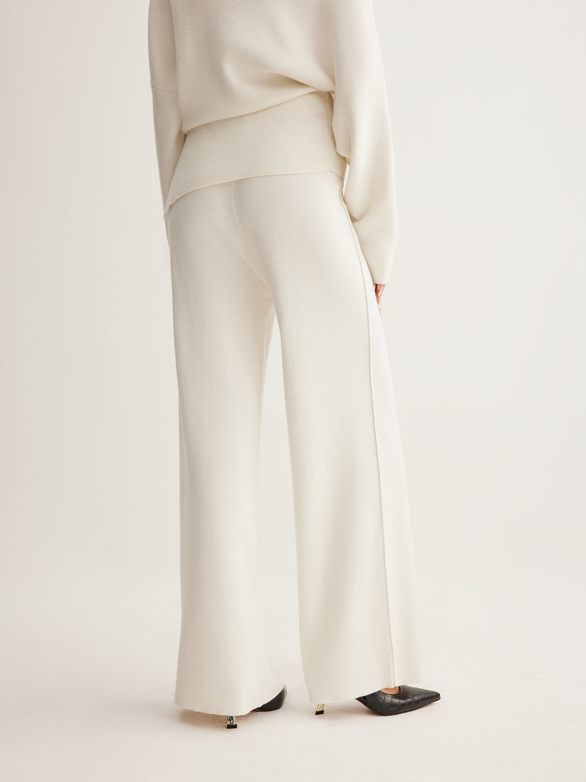 Wool-Blend Piping Pants - Chic Rio