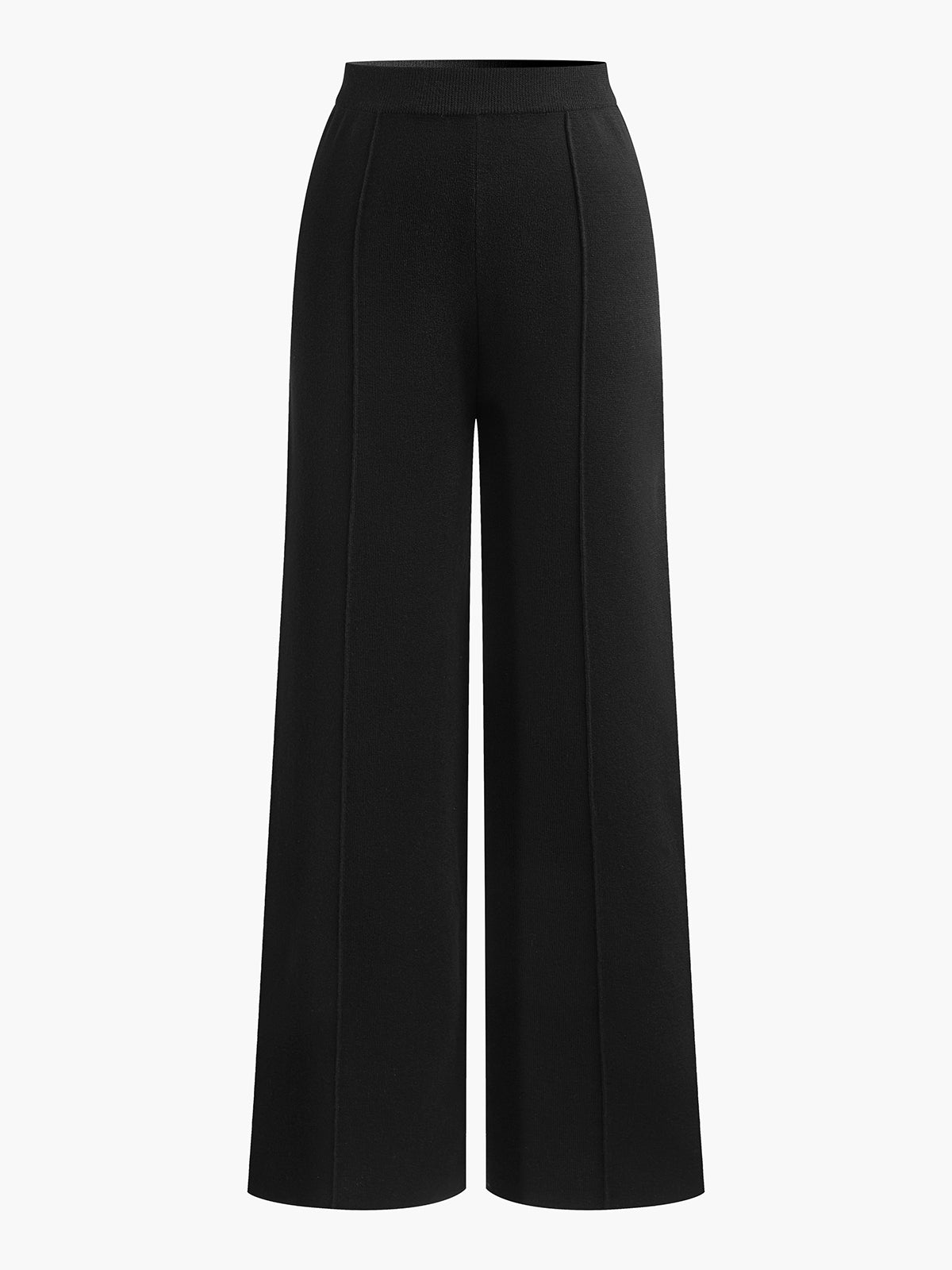 Wool-Blend Piping Pants - Chic Rio
