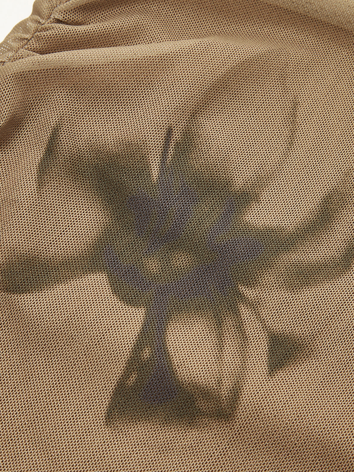 Tye Dye Floral Printed Mesh T-Shirt - Chic Rio