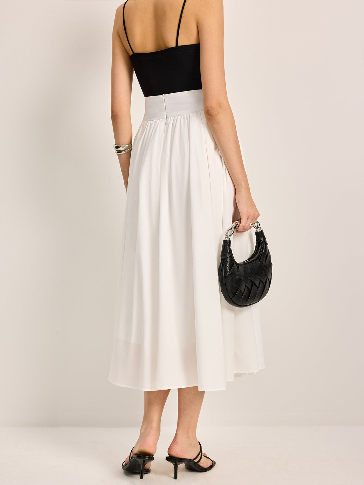 Elegant A-Line Pleated Skirt - Chic Rio