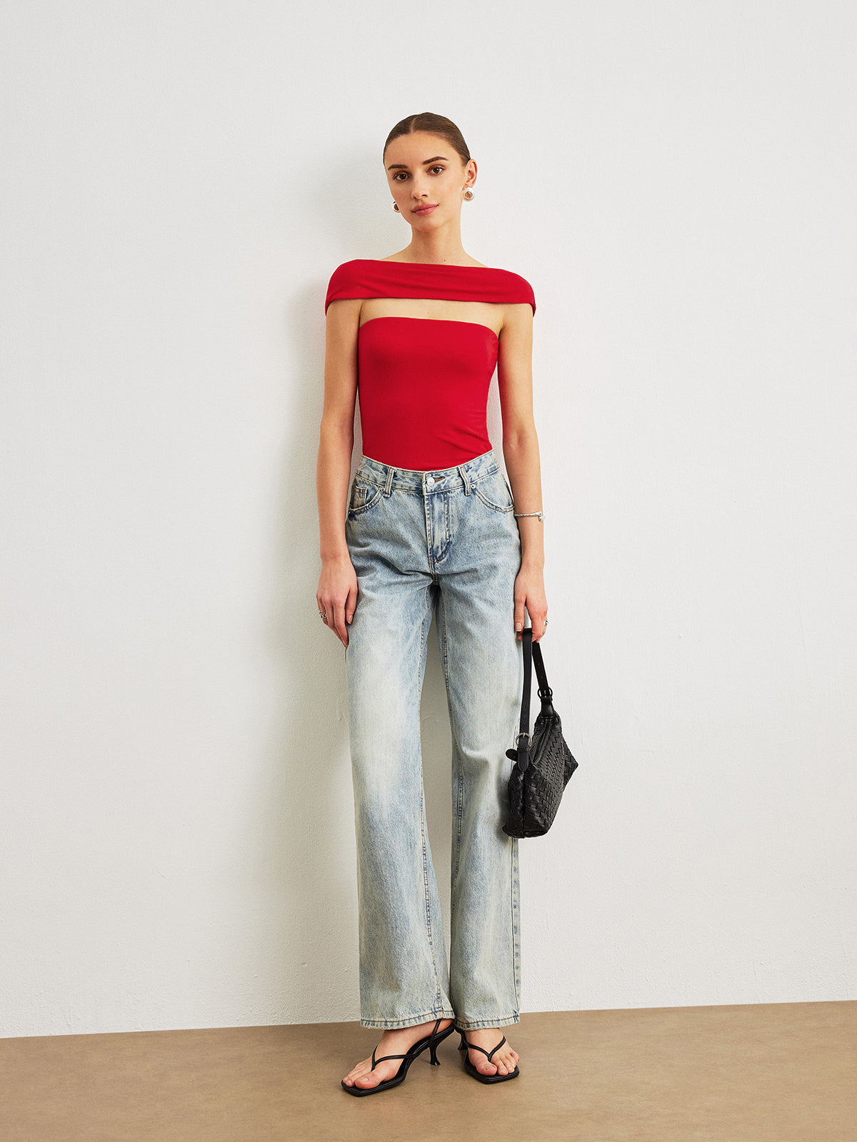 Off-Shoulder Backless Top - Chic Rio