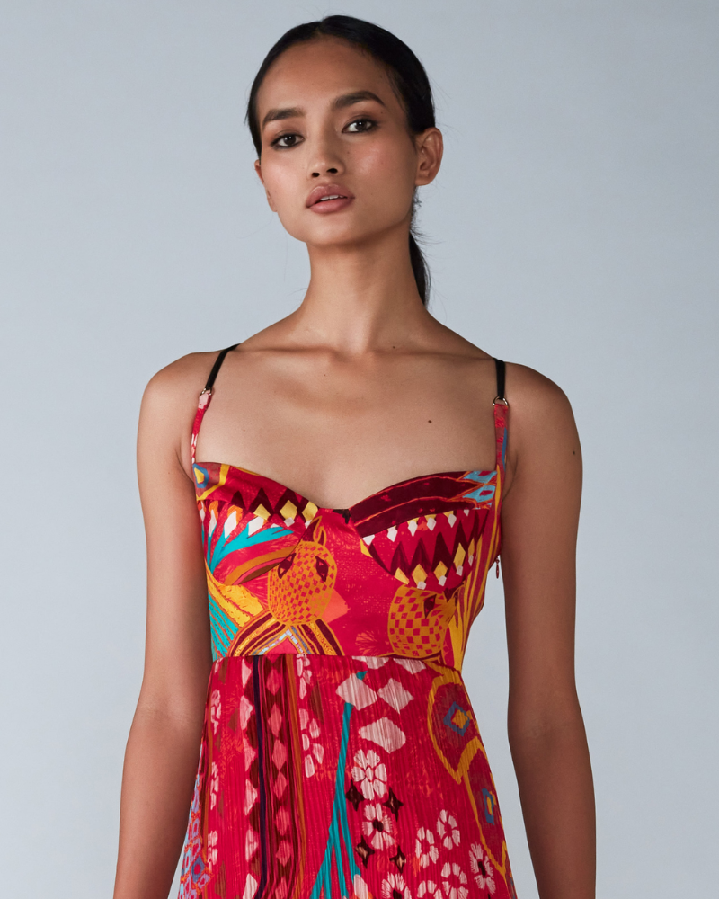 Holi Color Sling Maxi Dress - Chic Rio