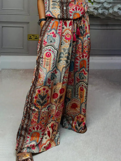 Merida Boho Printed Loose Blouse