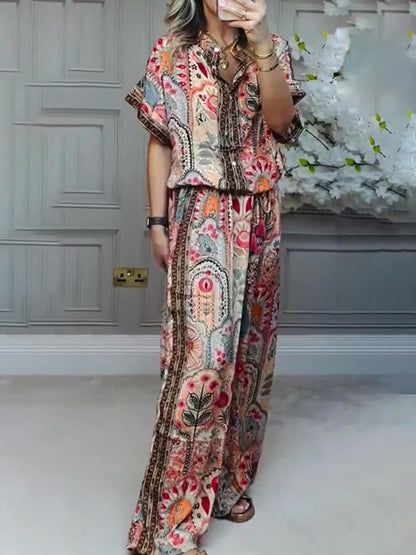 Merida Boho Printed Loose Blouse