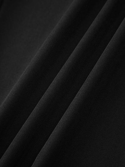 Basic Baggy Wide Leg Dress Pants - Chic Rio