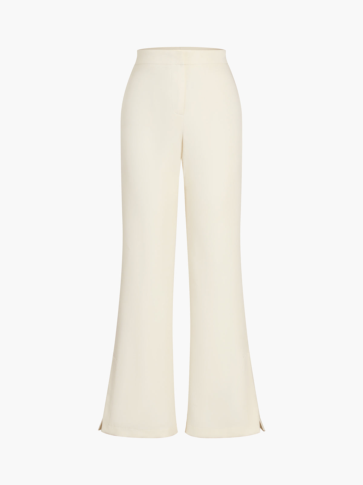 Solid Straight Leg Pants - Chic Rio