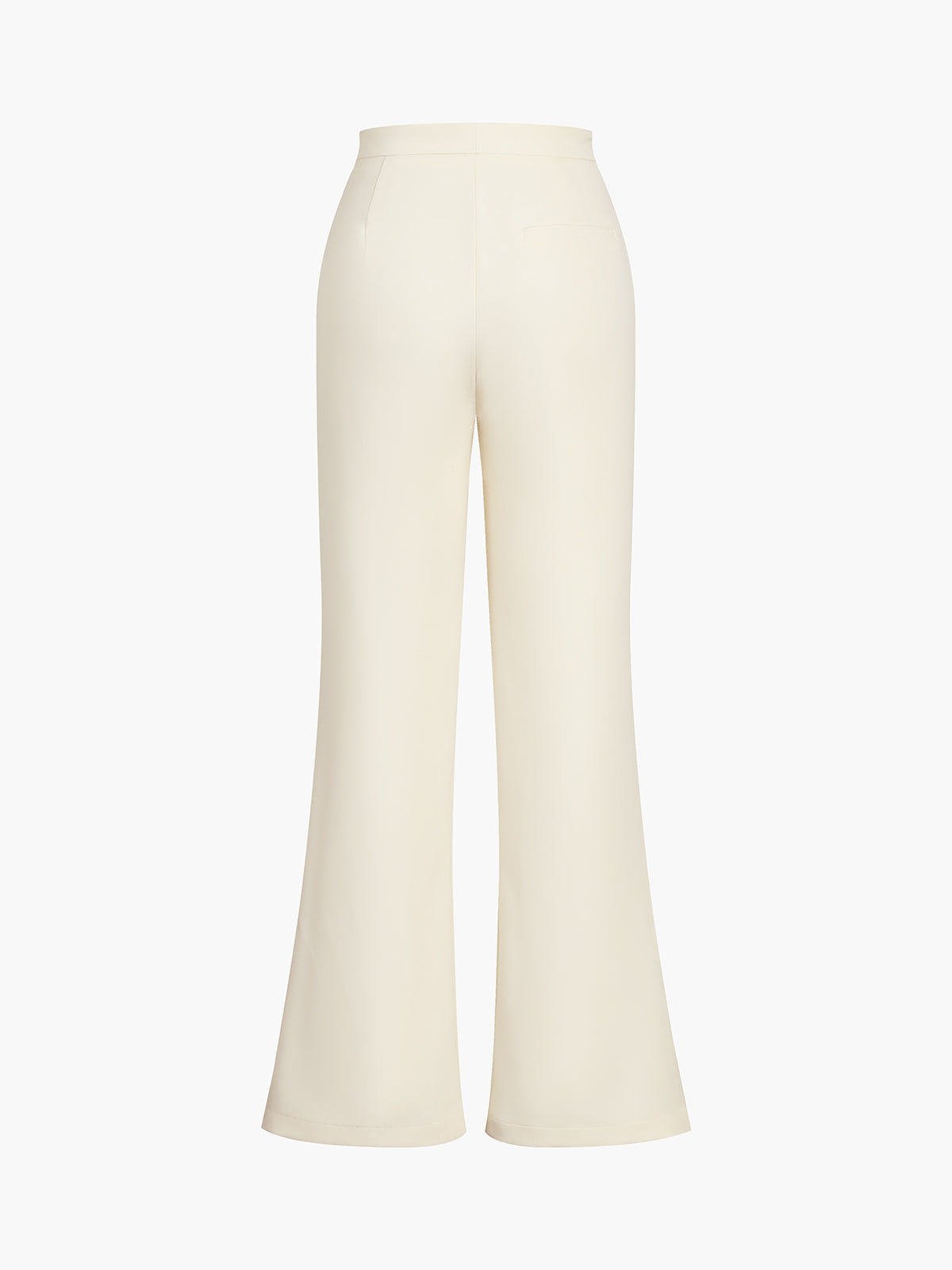 Solid Straight Leg Pants - Chic Rio