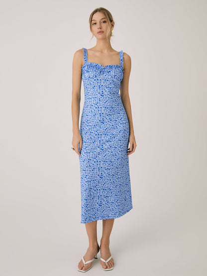 Cami Floral Bohemian Vacation Midi Dress - Chic Rio