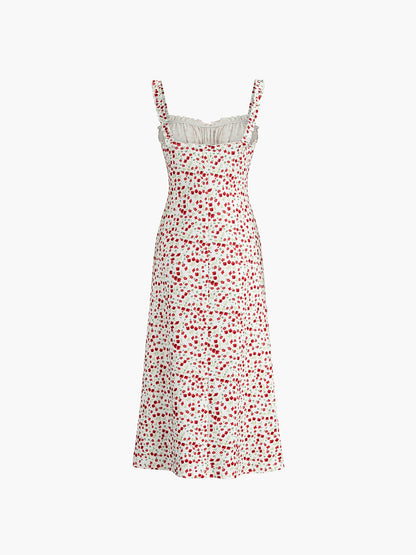 Cami Floral Bohemian Vacation Midi Dress - Chic Rio