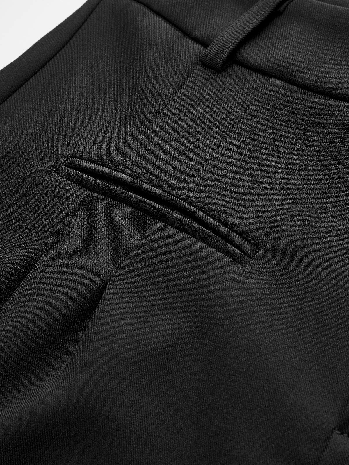 Semi-Sheer Mid-Waist Shorts Without Belt - Chic Rio