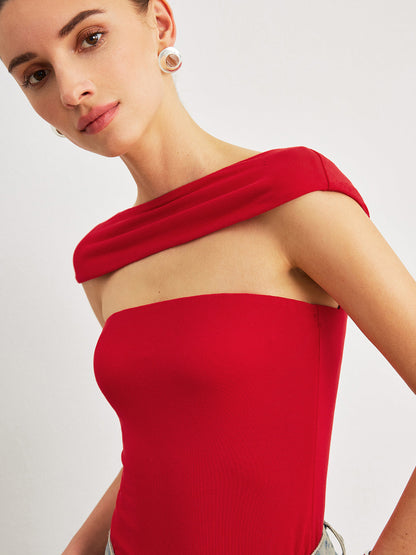 Off-Shoulder Backless Top - Chic Rio