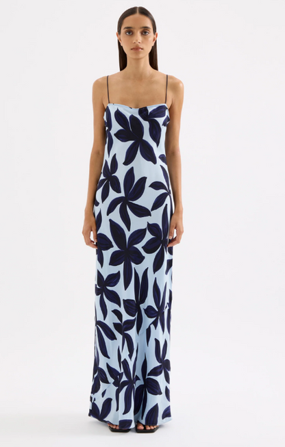 Nude Lucy Corfu Cupro Slip Dress-Corfu