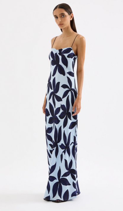 Nude Lucy Corfu Cupro Slip Dress-Corfu